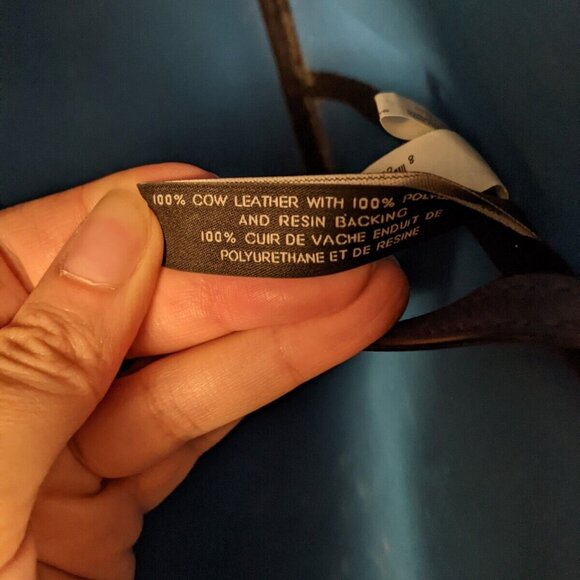 Marc by Marc Jacobs blue leather tote - Picture 7 of 8